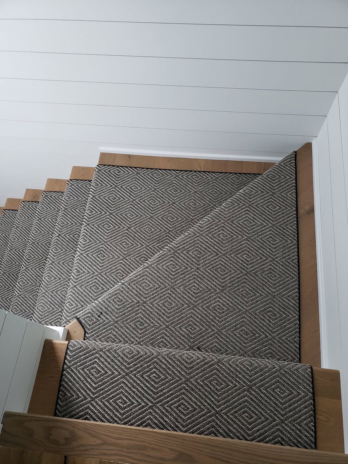 Carpet stair runner